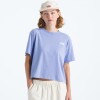 Remera corta holgada Evolution Simple Dome Periwinkle Glow