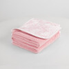Manta Soft Flores Rosa