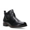 Botas de Mujer Bottero Caña Baja de Cuero Negro