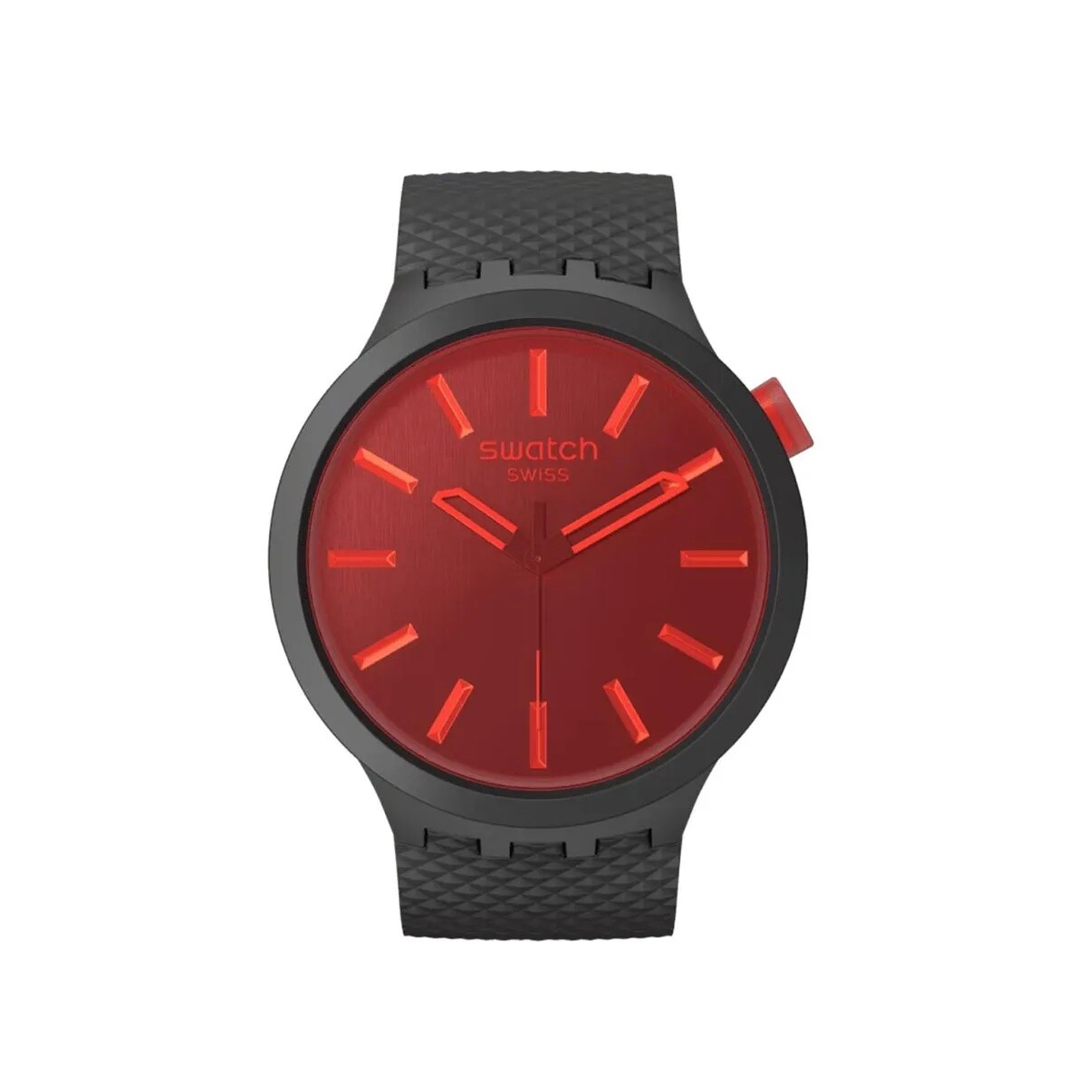 Reloj Swatch Midnight Modes B05b111 De Silicona 