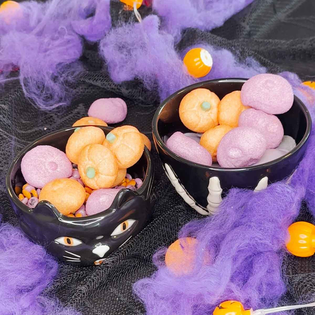 Telaraña Halloween - Violeta 