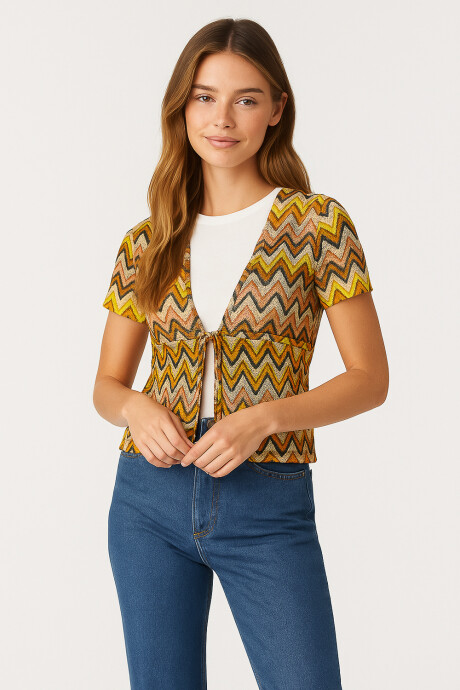 Tops Flax Estampado 1