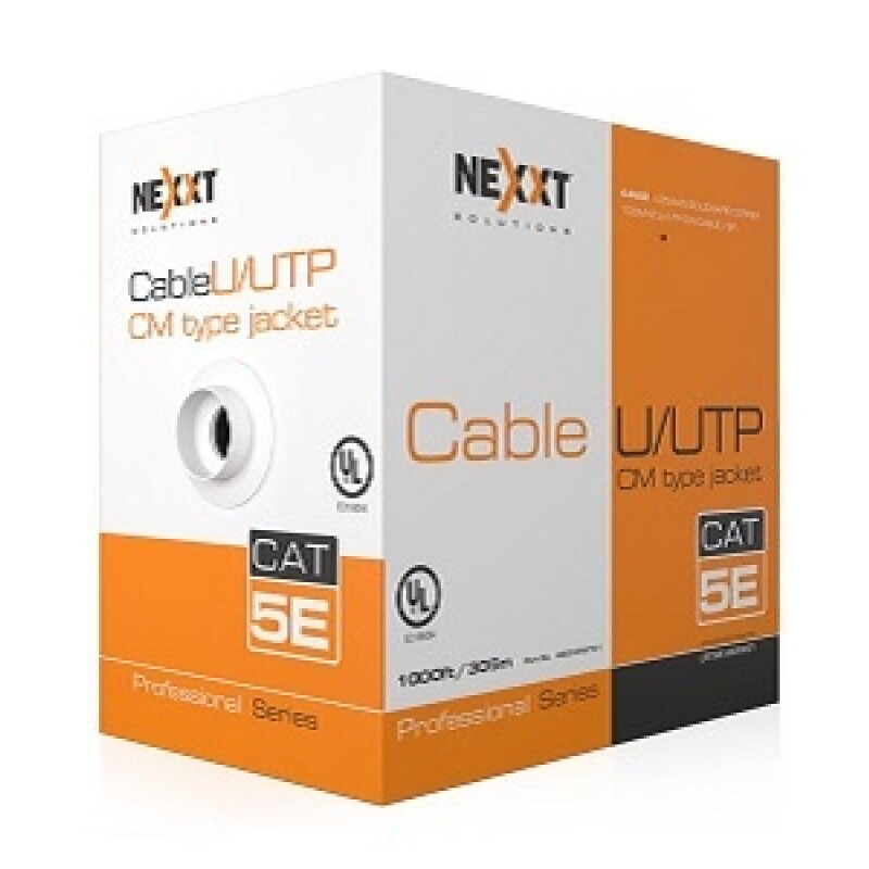 Nexxt Professional Cat5e UTP Cable 4P 24AWG CM 305m GR Nexxt Professional Cat5e UTP Cable 4P 24AWG CM 305m GR