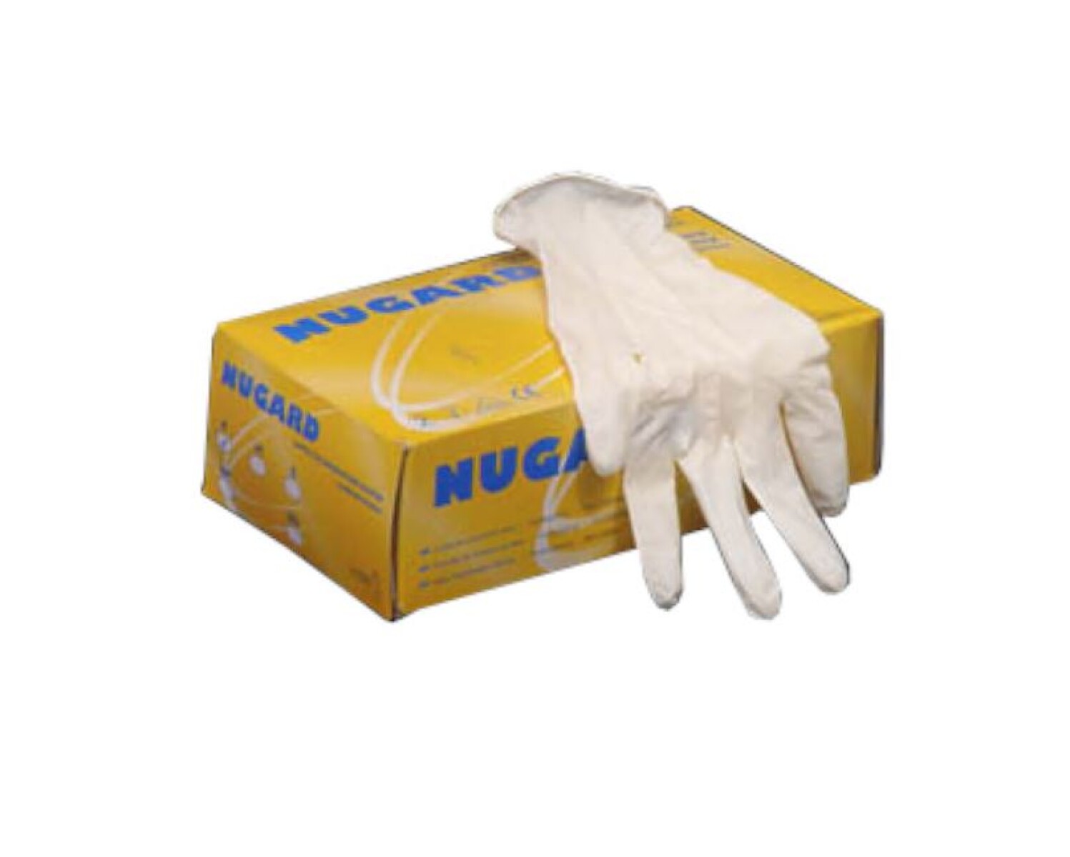 GUANTES DESCARTABLES LATEX MEDIUM 