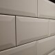 CERAMICA REVESTIMIENTO 10X20 MATE BLANCO BRICK SIMIL GAMAS DE BLANCO