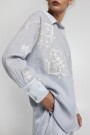 CAMISA BORDADA Gris