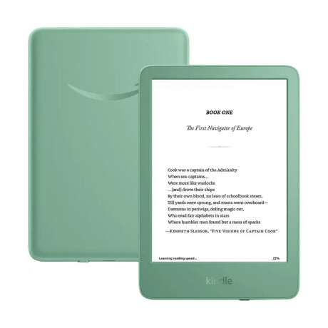 Lector digital Kindle 11va Generación 6" 16GB Wi-Fi Verde Lector digital Kindle 11va Generación 6" 16GB Wi-Fi Verde