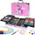 Set Valija Metálica Arte Escolar Didáctico 145 Piezas Unicornio