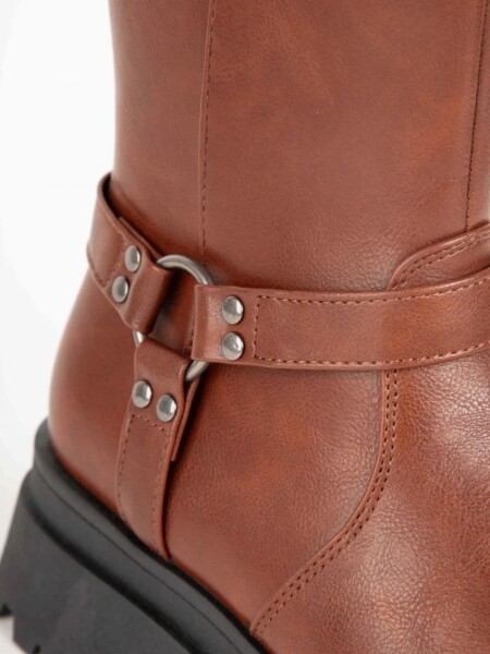 BOTA PADDOCK DESAN 1 HEBILLA CHOCOLATE