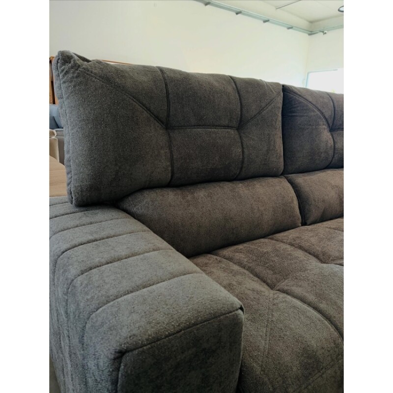 Sofa 3 Cuerpos Le Mans Hellen Gris Jaspeado T900 Sofa 3 Cuerpos Le Mans Hellen Gris Jaspeado T900