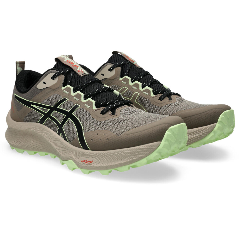 Zapatillas Trail Running GEL-Trabuco Terra 3 Hombre Taupe Grey/illuminate Yellow