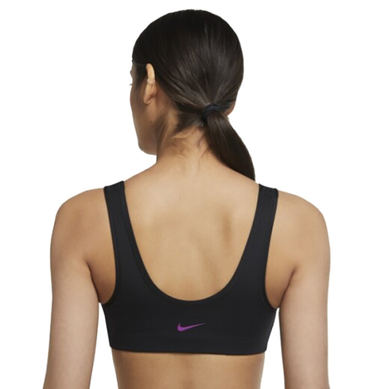 Top- NIKE W (VIVID PURPLE) de Mujer - DD1139-010 Negro