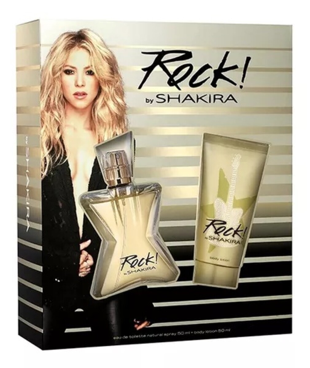 Cofre Shakira Rock By Skr EDT 50ml+body 
