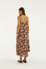 VESTIDO LARGO Bordo