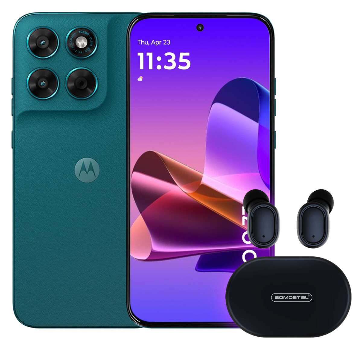 Motorola G77 8gb + 8gb Ram 256gb + Regalo - VERDE 
