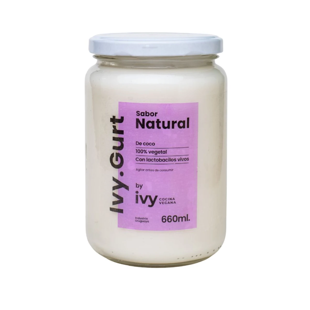 Yogurt Natural Vegano Ivy 600ml 