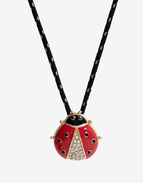 Collares Largos Color Collares Largos Lady Bug - Dorado