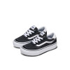 Championes Vans Brooklyn LS Platform Mujer VN000DC4BA21 Negro-blanco