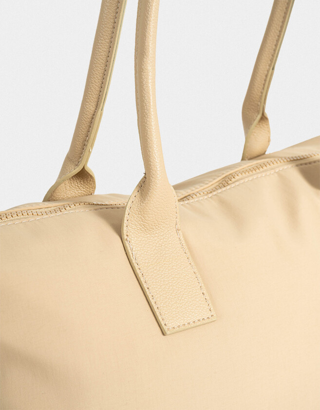 Mochilas Special Price Estampados Cartera Shopper - Marron Beige