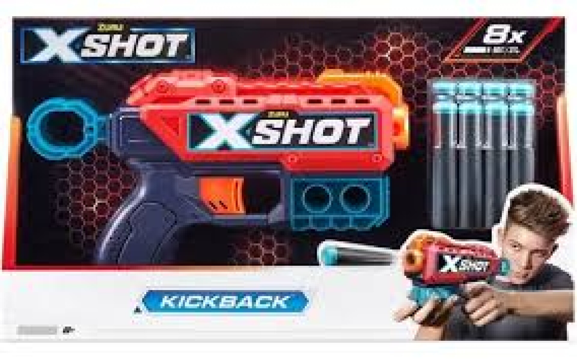 Lanzador X-shot Kickback 