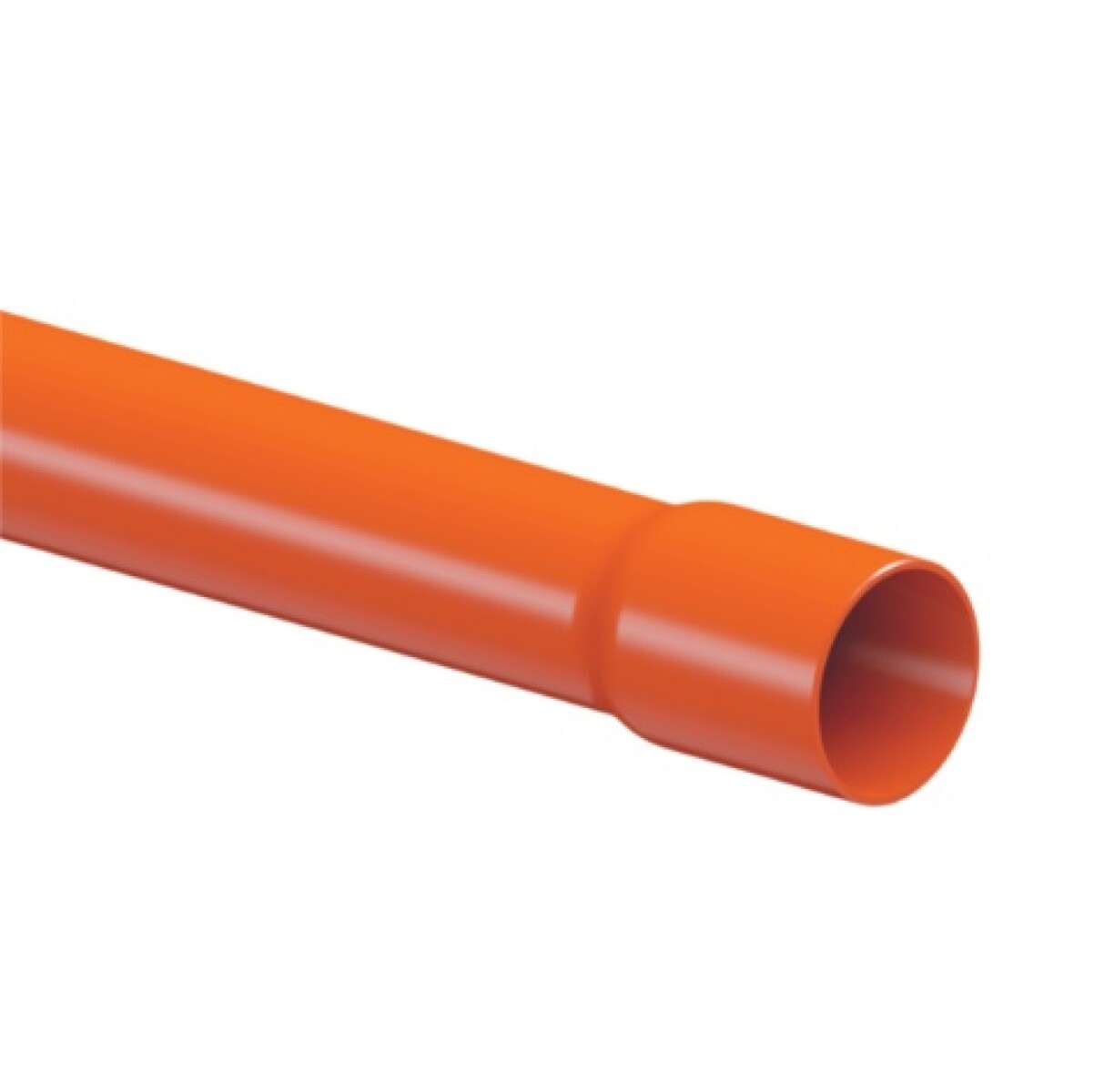 CAÑO ELECTRODUCTO DE PVC 32 MM - NARANJA - 3MTS 