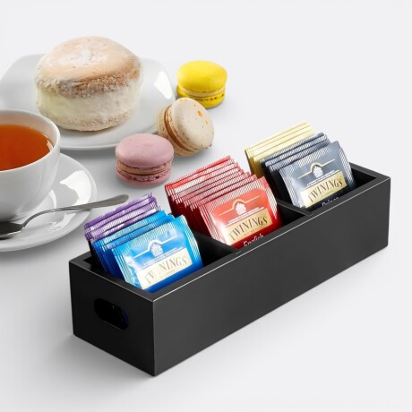 Caja Organizadora de Té Sin Tapa Caja Organizadora de Té Sin Tapa