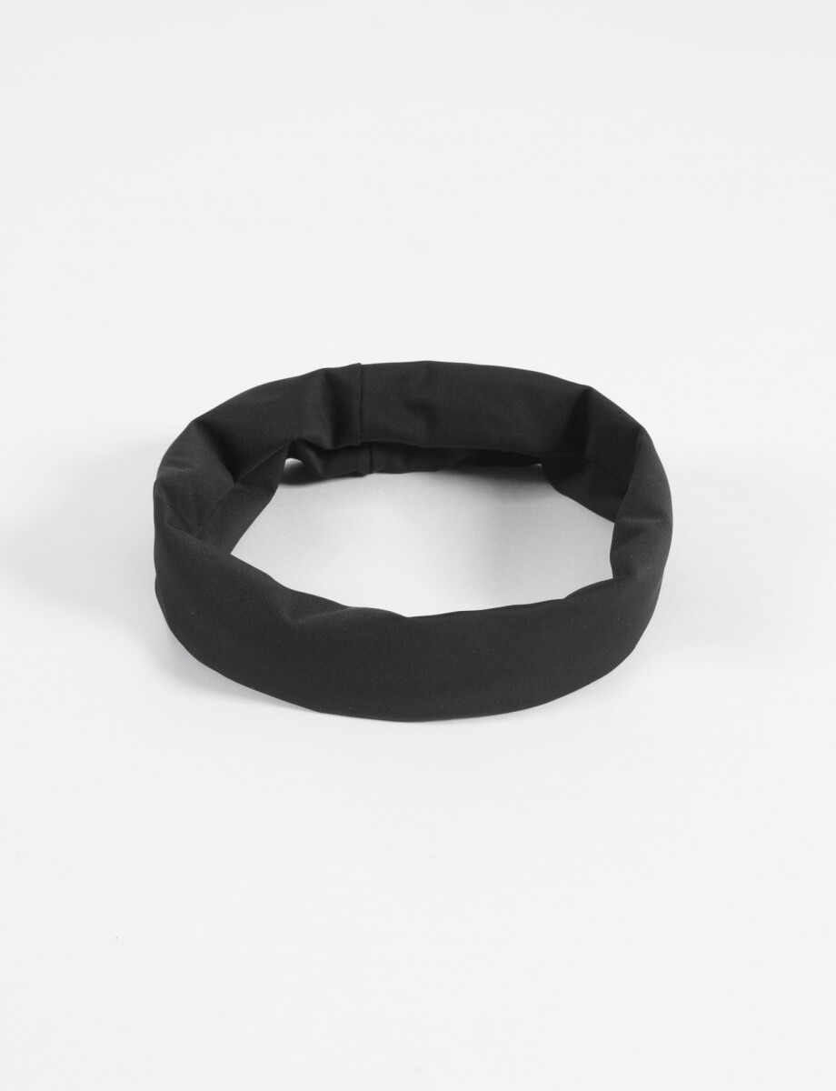 Vincha elastico - negro 
