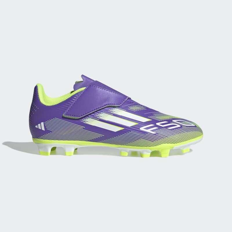 Championes Adidas F50 Club Terreno Firme y Multiterreno Violeta