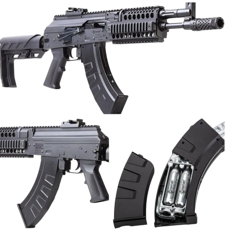 Rifle Carabina Co2 4.5mm Crosman Ak1 Rifle Carabina Co2 4.5mm Crosman Ak1