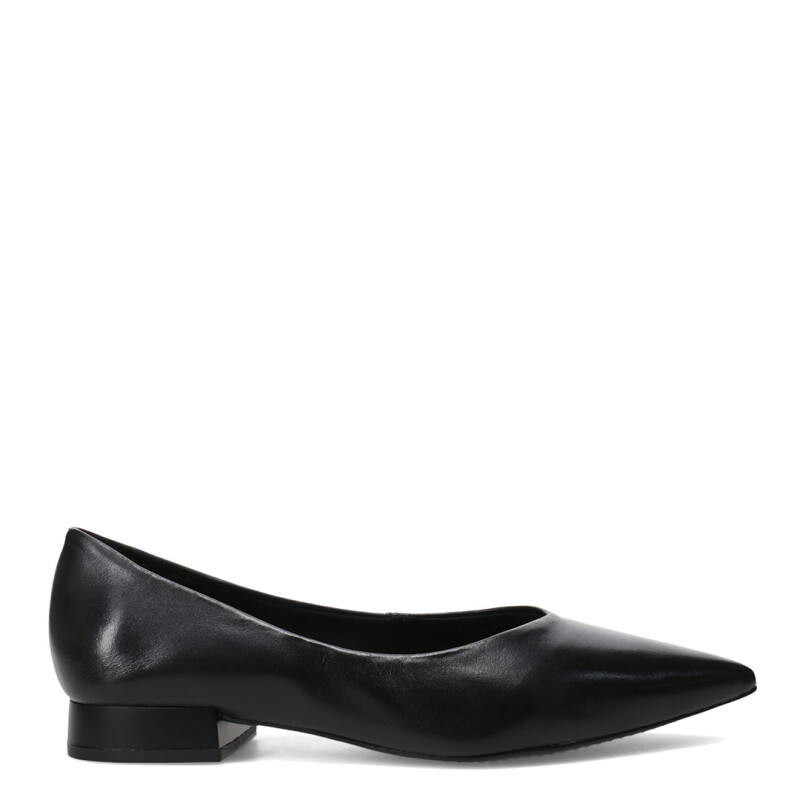 Zapatos de Mujer Bottero En Punta Taco Cuadrado Negro