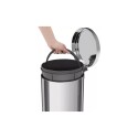 TACHO PAPELERA ACERO INOXIDABLE TRAMONTINA 20LTS PLATEADO