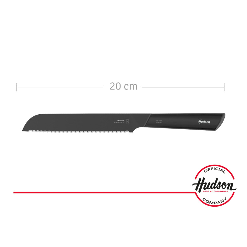 Cuchillo De Pan Acero Inoxidable 8'' Linea Hudson Design Cuchillo De Pan Acero Inoxidable 8'' Linea Hudson Design