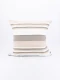 FUNDA ALMOHADON RAYAS BEIGE
