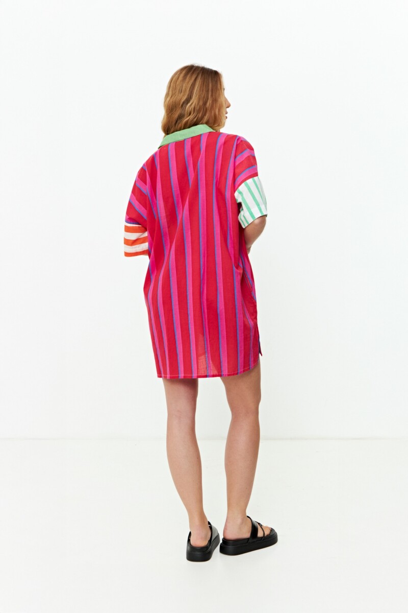 Túnica sol multicolor multicolor