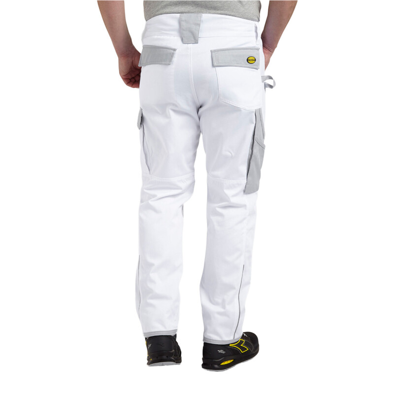 Pantalón Diadora Utility Hombre Blanco