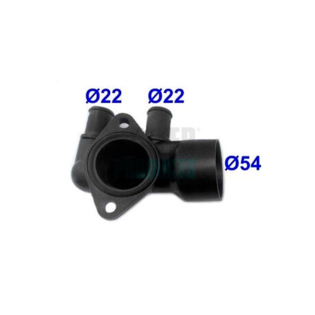 PIPA TERMOSTATO CITROEN - PEUGEOT 206 PARTNER 1.9 DW8 DIESEL - PIPA TERMOSTATO CITROEN - PEUGEOT 206 PARTNER 1.9 DW8 DIESEL -