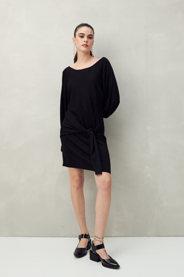 VESTIDO MAX Negro