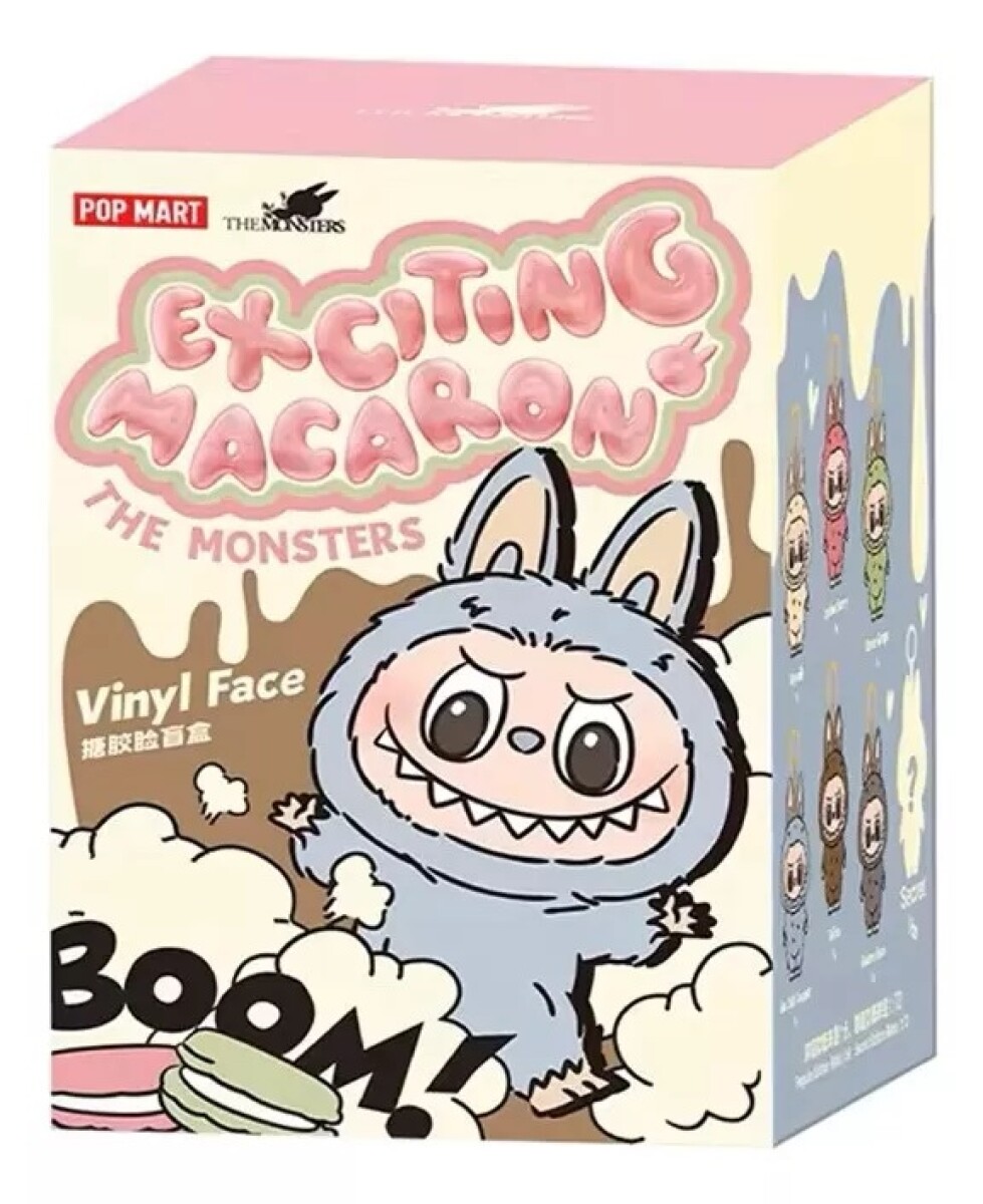 Labubu Exciting Macaron Vinyl Face Caja Sorpresa 