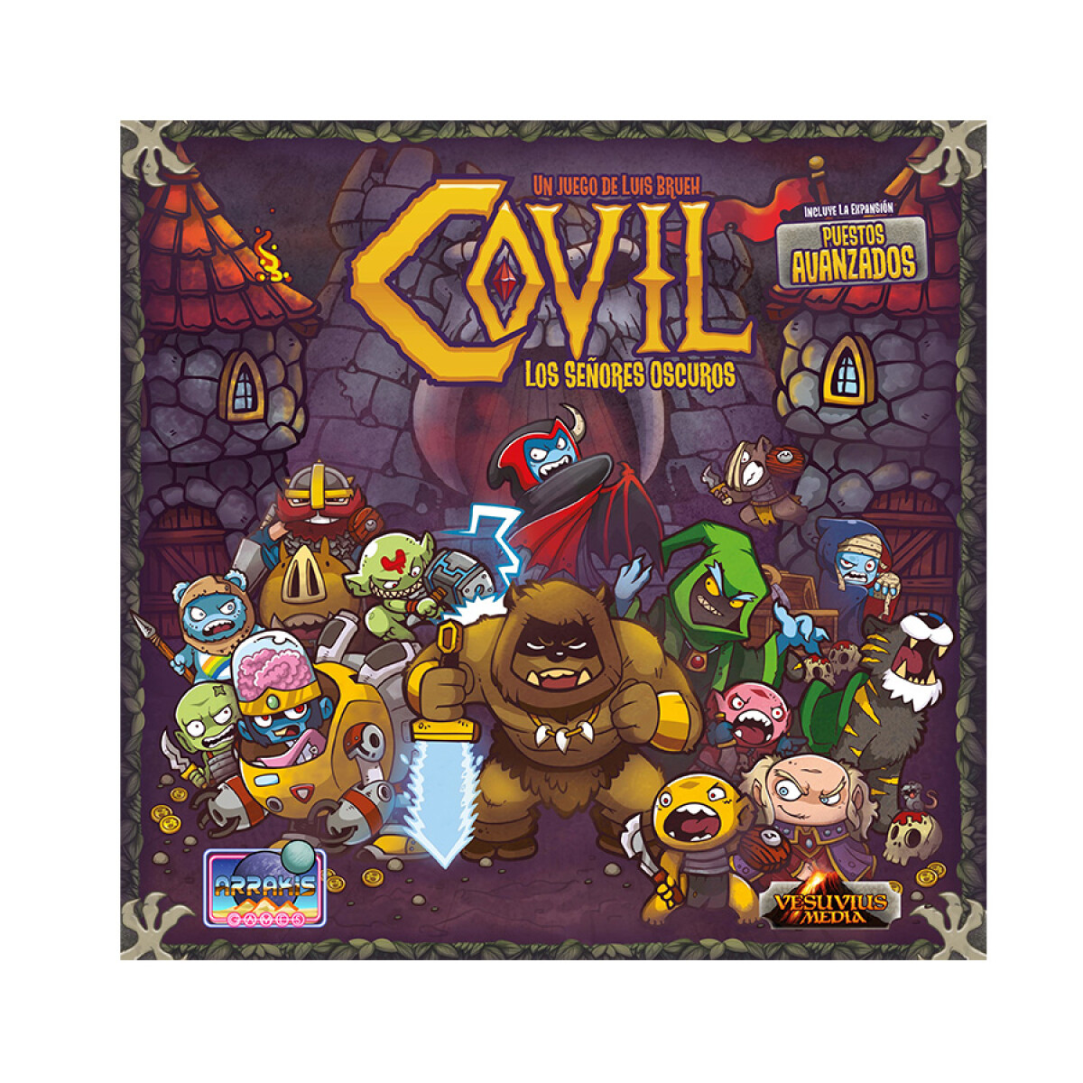 Covil Los Señores Oscuros [ncluye la Expansión: Puestos Avanzados] 