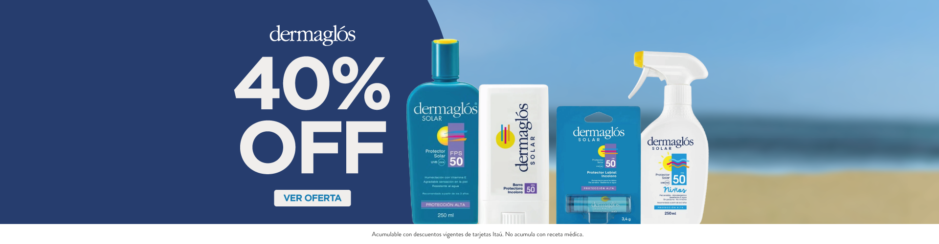 Dermaglos 40% off