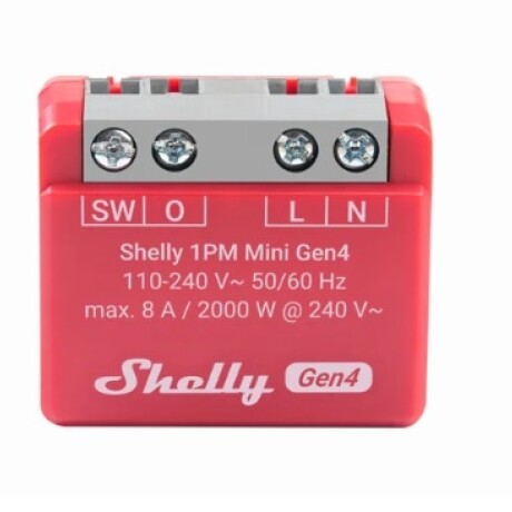 Rele Shelly Mini 1PM GEN4 Wi-fi 6 001