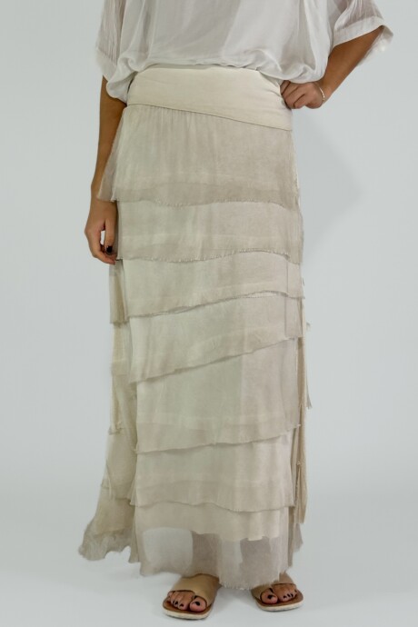 POLLERA GIULIANA Beige