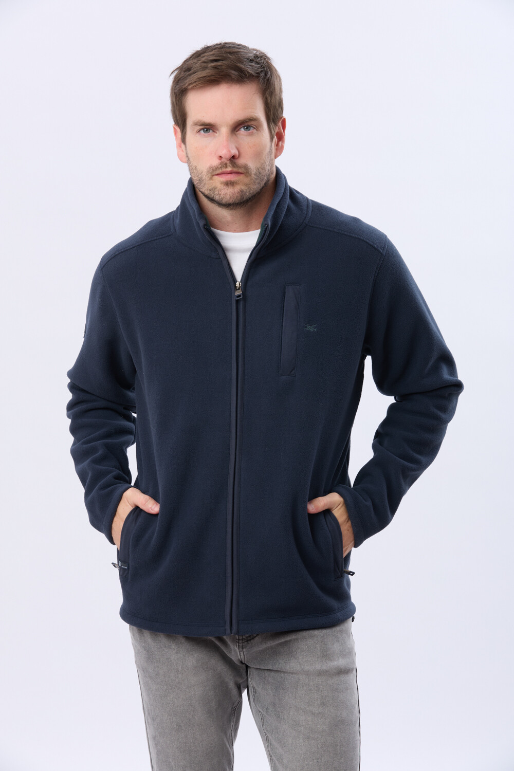 CAMPERA POLAR DE ABRIGO Marino