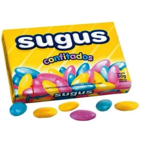 CARAMELO SUGUS CONFITADOS 50G CARAMELO SUGUS CONFITADOS 50G
