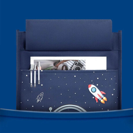Bolso Escolar P/útiles Multiuso Cartuchera Infantil Azul