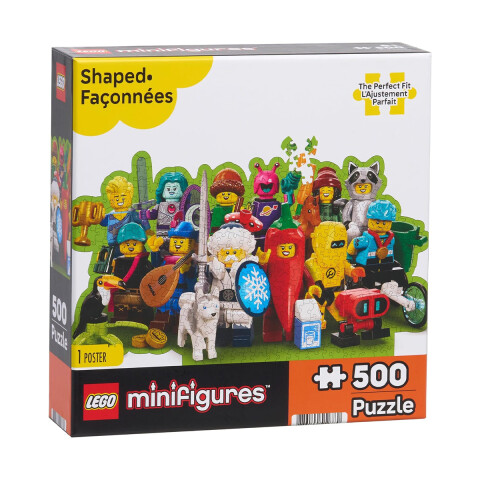 Puzzle LEGO Minifiguras 500 Piezas DISFRAZ 51318