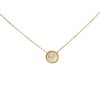 Conjunto Colgante-Oro bajo-Piedra Nácar y Zirconia-CJ8012 Conpiedra
