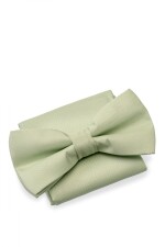 Moña con pañuelo VERDE AGUA
