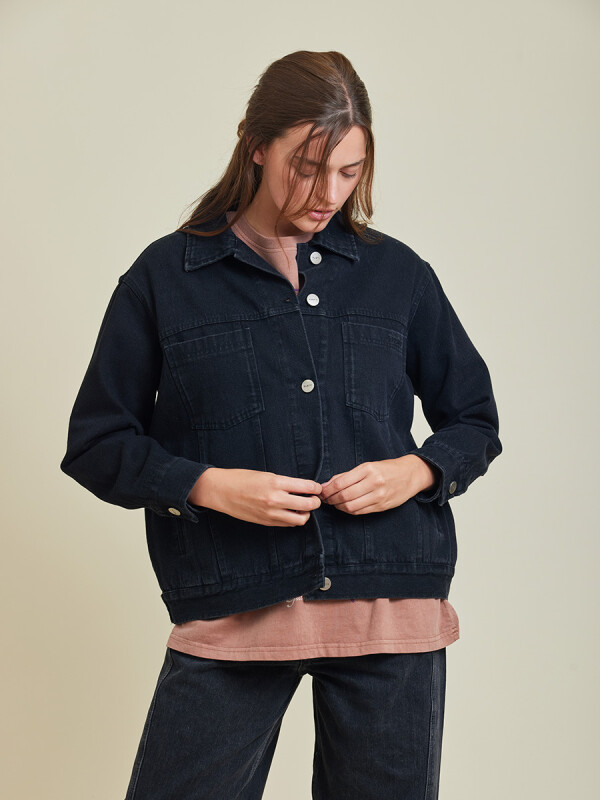 CAMPERA JEAN BALZI RUSTY Negro