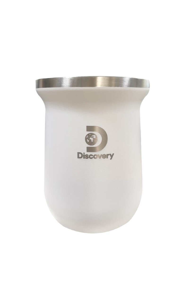 Mate de Acero Blanco - Discovery Blanco